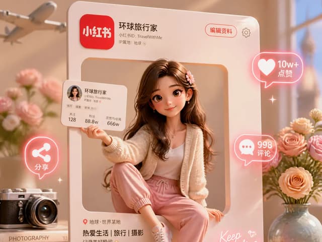 Rednote Personal Profile Promo