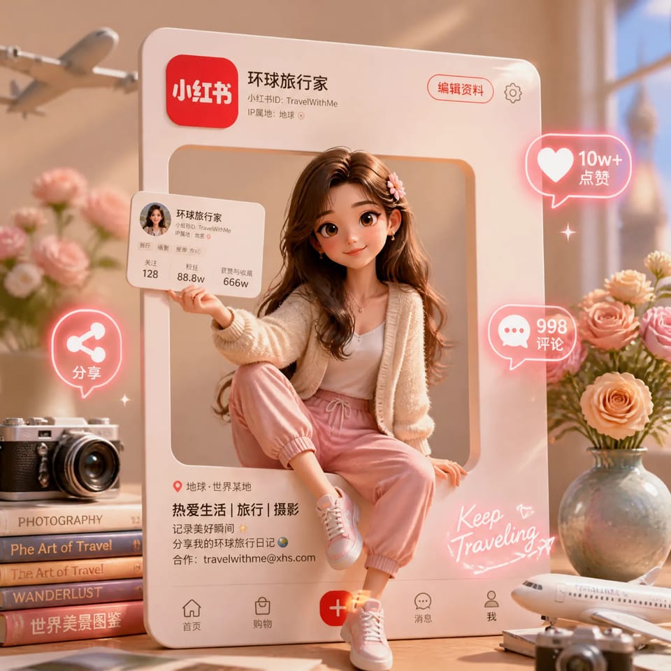 Rednote Personal Profile Promo